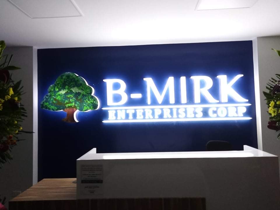 indoor lobby signs